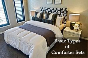 basic types of comforter sets
