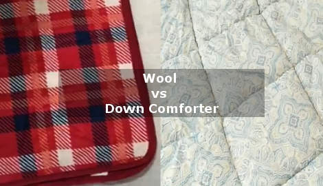 wool vs down comforter